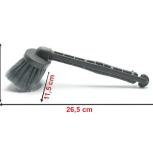 Pincel Caiar Oval Nylon Curvo Plást. 203OP