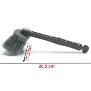 Pincel Caiar Rectangular Nylon Curvo Plást. 203RP