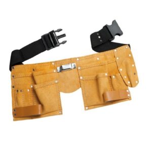 Avental Cabedal p/Ferramentas Bolso Duplo