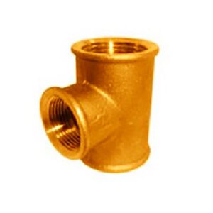 Latão Tê Redução F/F