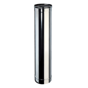 Tubo Inox Rígido Brilhante 0,4mm x 1,00mt