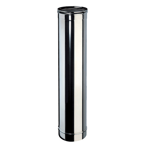 Tubo Inox Rígido Brilhante 0,4mm x 1,00mt