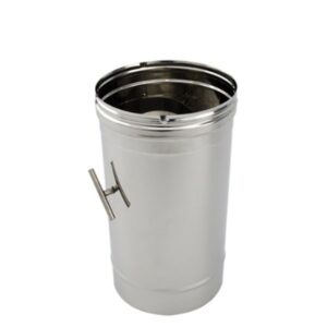 Valvula Inox de Exaustão c/ Registo