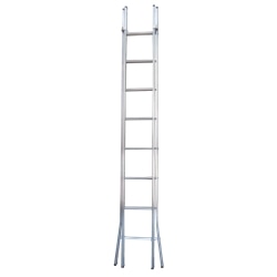 Escada Aluminio Dupla Degrau Quadrado