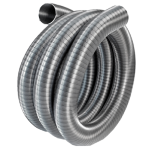 Tubo Inox Flexivel Parede Simples AISI306