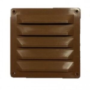 Ventilador Plástico Tipo Persiana Castanho s/ rede