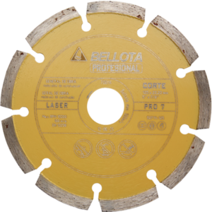 Disco Diamante Segmentado Bellota 22,2mm