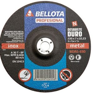 Disco Corte Inox Duro Bellota  Refª 50351