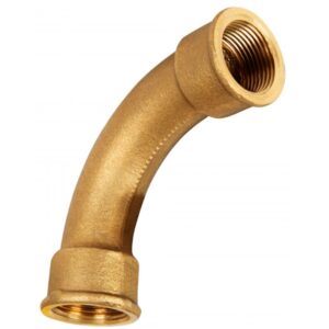Curva Latão Fêmea/Fêmea 90°