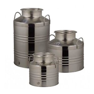 Depósito Inox p/Azeite c/Torneira