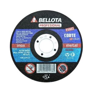 Disco p/ Corte Inox-Metal Extrafino Bellota