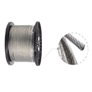 Cabo Aço Galvanizado Revestido 6 x 7