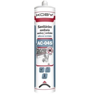 Silicone Acetato p/Sanitários