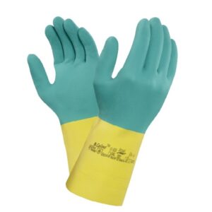 Luva Latex Folcado p/Químicos