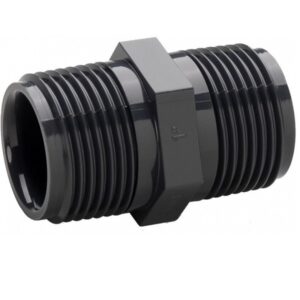 Casquilho Duplo Roscado PVC