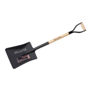 Pá Quadrada Cabo Madeira e Asa Plástica Bellota Refª SV2DH
