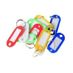 Etiqueta c/ Argola Cores Sortidas bl. 8un