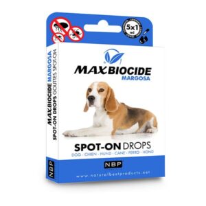 Pet Pipeta Cão Repelente Pulgas 1Ml x 5PIP "Margosa"