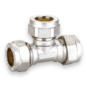 Bicone Tê Igual  15 x 15 x 15"