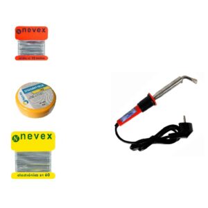 Cartaz c/ Ferro Soldar c/ Desoxidante e Solda Fio