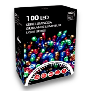 Série Natal (Fio) 100Leds a Pilhas 6,5MT - XM1193