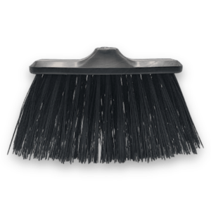 Vassoura PVC  Cepo Plástico c/ Cabo de Madeira Refª 700DP