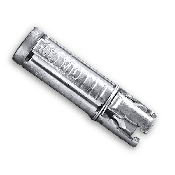 Bucha Metálica Ferro Zincado Simples