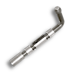 Fecho Serralheiro Refª 166 Ferro Polido