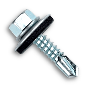 Parafuso Auto Perf. Cab. Sextavada Zinc.Completo DIN 7504K