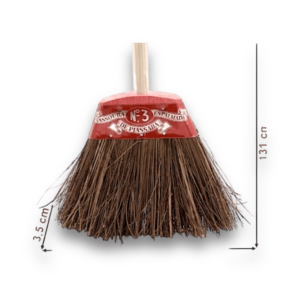 Vassoura Piaçaba c/Cabo nº3