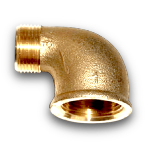 Latão Joelho Redução M/F