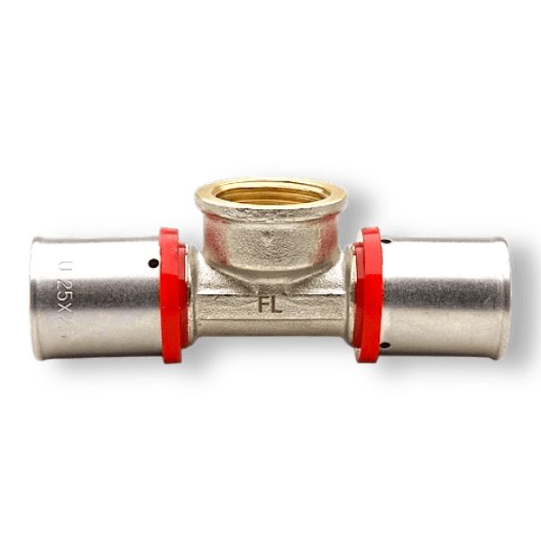 Multicamada Cravar Tê Rosca Femea