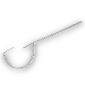 Suporte Ferro Zinc. c/ Rabo p/Caleira