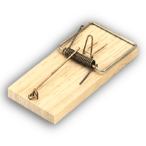 Armadilha Madeira c/ Mola p/ Ratos