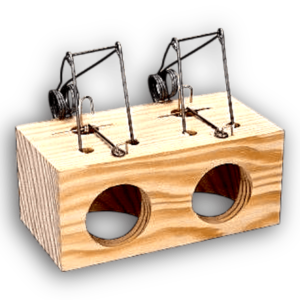 Armadilha Madeira c/ Furo