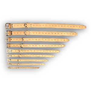 Pet Coleira de Cabedal p/ Animal