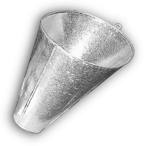 Funil Mata Frangos Zincado