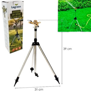 LAB Aspersor Latão c/ Tripé Inox de 40cm - 223012