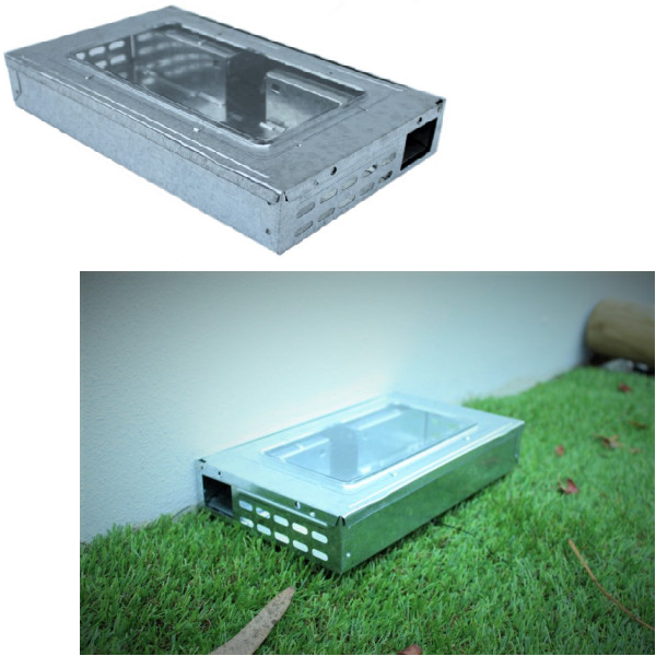 Armadilha Galva. Tampa Transp. p/ Ratos - Image 2