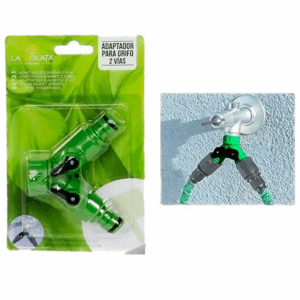Adaptador Torneira 3/4" c/ 2 Vias