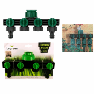 Adaptador Torneira 3/4" c/ 4 Vias