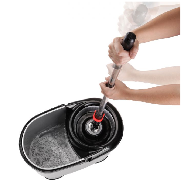 Balde c/ Escorredor Twister Cinzento Tatay - Image 2