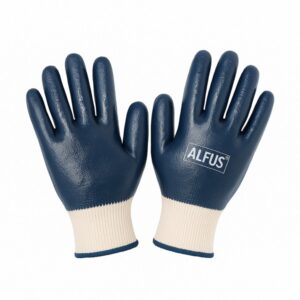 Luva Nitrilo Punho Malha