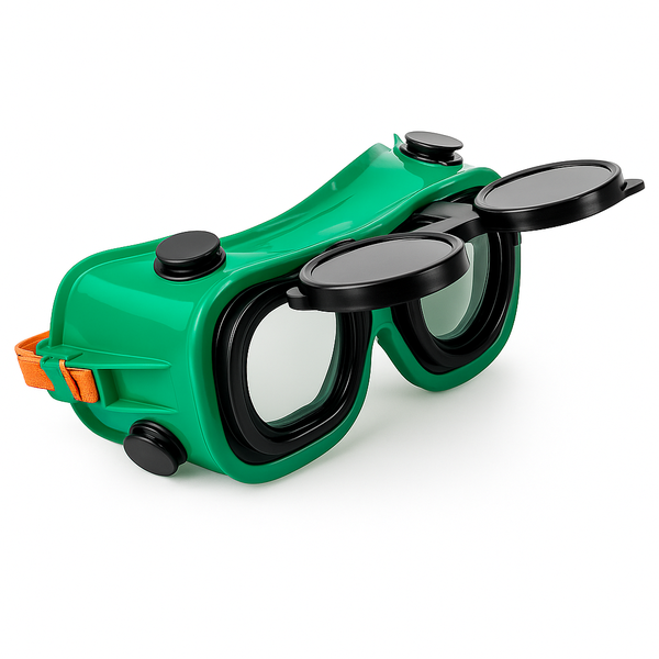 Oculos Soldador Policarbonato Lente Dupla Refª0302006