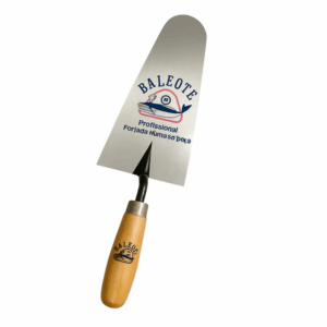 Colher Pedreiro Cantos Direitos Forjada Baleote