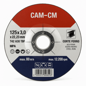 Disco Corte Ferro 125mm x 3,0 x 22,23mm - 166.0011